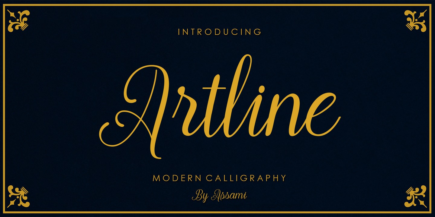 Artline Font